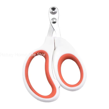 NEW Pets Professional Cat Nail Clippers for Small Cat Dog Stainless Steel Puppy Claws Cutter Pet Nail Grooming Clippers Trimmer