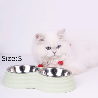 1PC Stainless Steel Pet Bowl for Dogs and Cats, Suitable for Small Dogs, Medium Dogs and Large Dogs